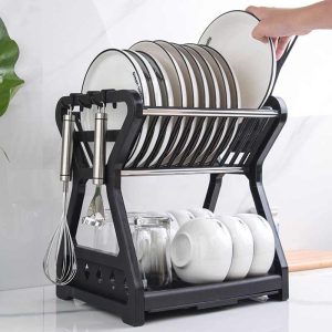 Tudo Dish Rack- Black Color